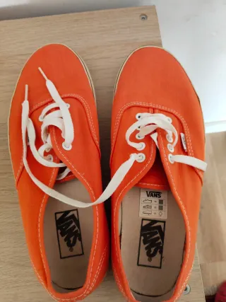 Zapatillas Vans Naranja Talla 43