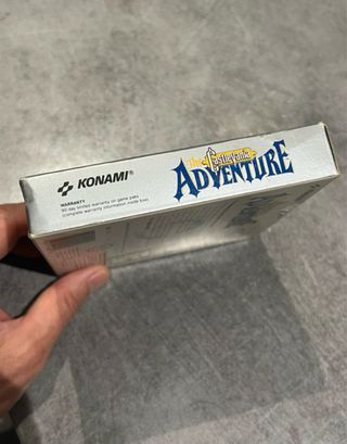 The Castlevania Adventure Game Boy Nintendo