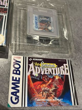 The Castlevania Adventure Game Boy Nintendo