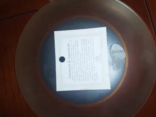 Piattino da collezione, argento 925