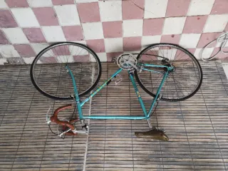 Bicicleta Clásica Vintage Azul talla L