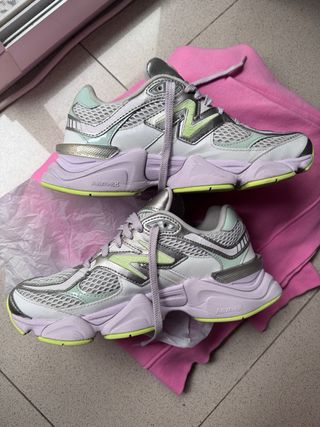 Zapatillas New Balance 9060 Morado Blanco