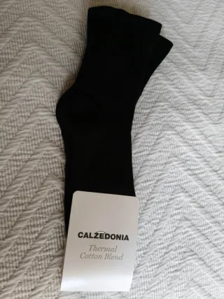 Calcetines térmicos Calzedonia azul