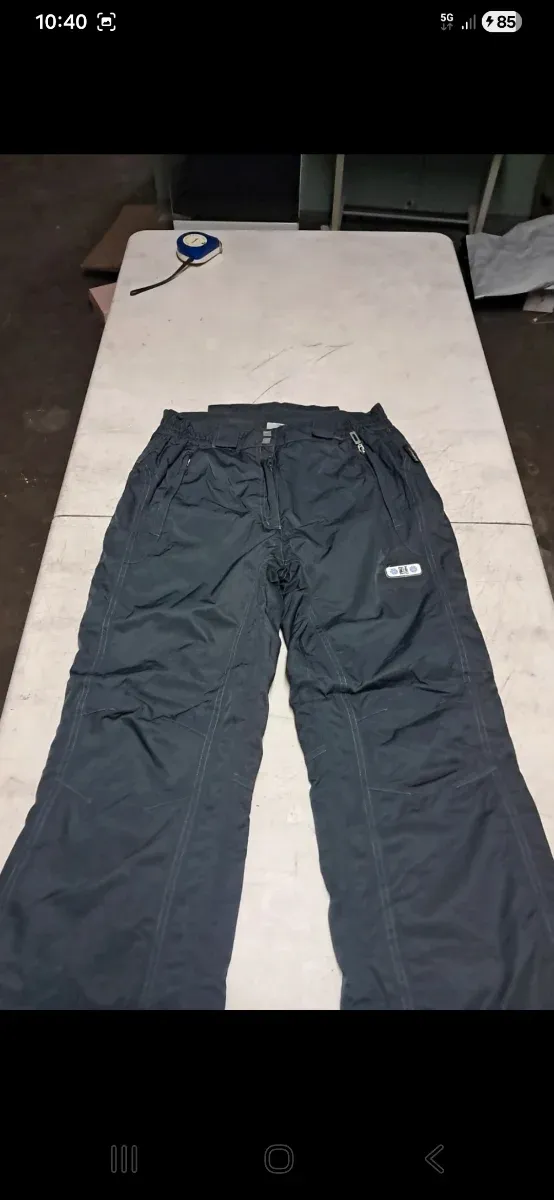 Pantalón de esquí negro talla M