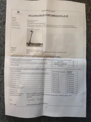 Patinete Eléctrico Xiaomi