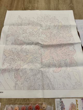 Kit Pittura Tela 40x50 Acrilici Nuovo