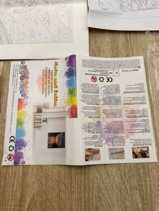 Kit Pittura Tela 40x50 Acrilici Nuovo