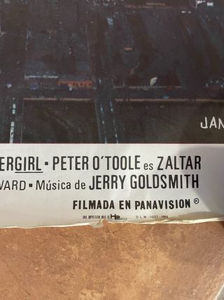 Póster Supergirl (1984) Helen Slater