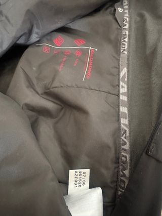 Pantalón esquí Salomon Hombre T46