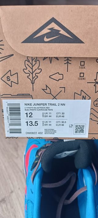 Zapatillas Nike Juniper Trail 2, n°46 SIN ESTRENAR