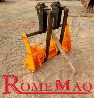 Enganche frontal JCB 3CX / 4CX y pinzas