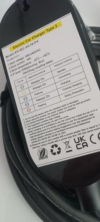 Cargador Portátil EV Coche Eléctrico