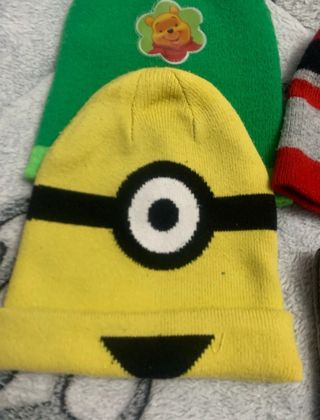 Lote 6 gorros niño + bufanda a juego