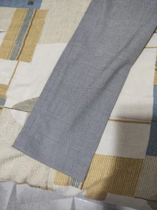 Pantalón Zara cuadros vestir talla 38