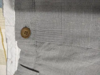 Pantalón Zara cuadros vestir talla 38