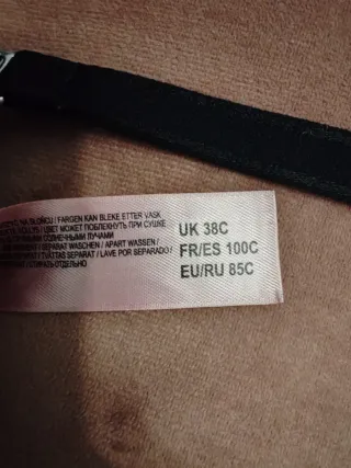 Reggiseno push up Hunkemöller nero tg 5C