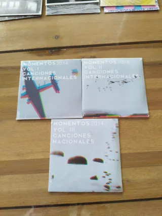 Lote CDs Momentos 2014, 2015