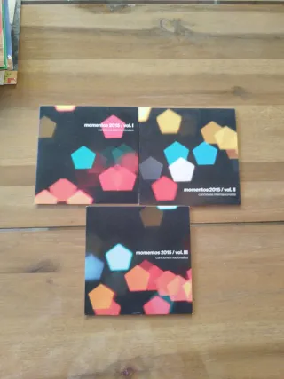 Lote CDs Momentos 2014, 2015