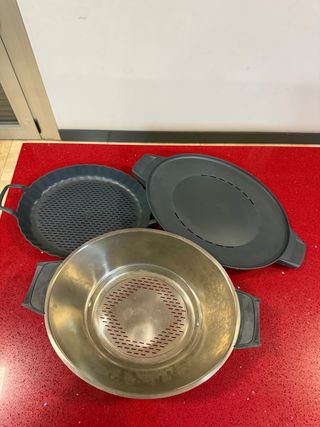 Olla, tapa y cestillo Thermomix