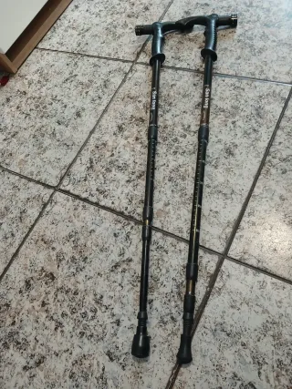 2 Bastones de senderismo ajustables