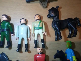 Lote Airgamboy Figuras y Caballos