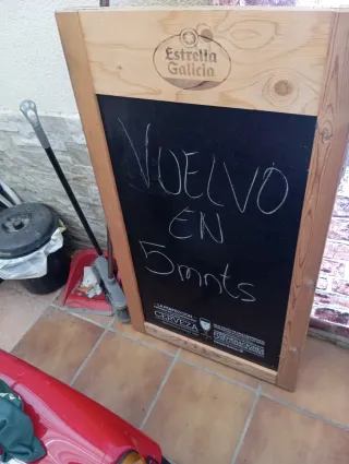 Pizarra Estrella Galicia