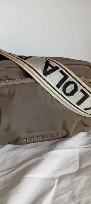 Bolso Bimba y Lola Nylon kaki