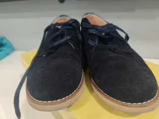 Zapatos niño elegantes azul
