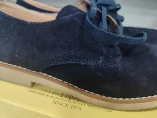 Zapatos niño elegantes azul