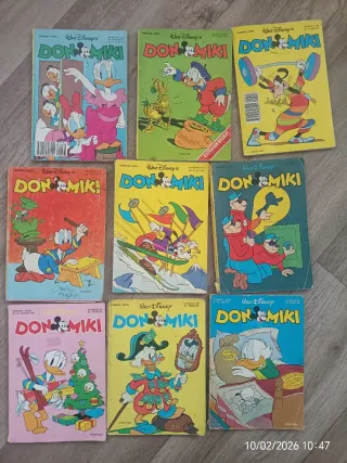 Lote Don Miki 36-63-93-214-242-277-330-423-487