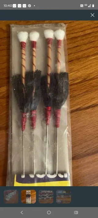 Hueso tallado dragón Indonesia,faltan los dardos