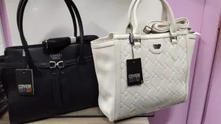 Set 2 Borse Coveri World Nera e Beige