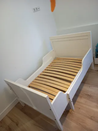 Cama extensible IKEA SUNDVIK 80x200cm con colchón