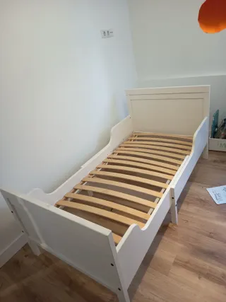 Cama extensible IKEA SUNDVIK 80x200cm con colchón