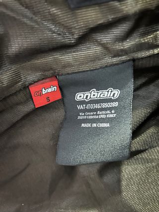 Chaqueta Negra Moto ONBRAIN