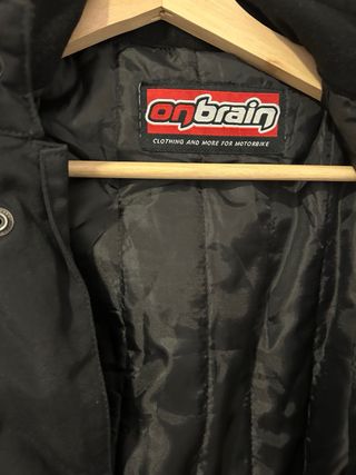 Chaqueta Negra Moto ONBRAIN