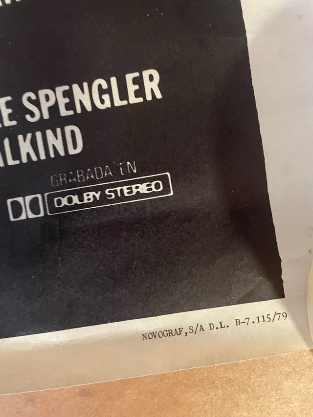 Poster original Superman El Film (1978)