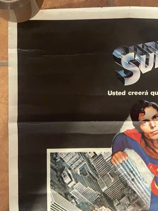 Poster original Superman El Film (1978)