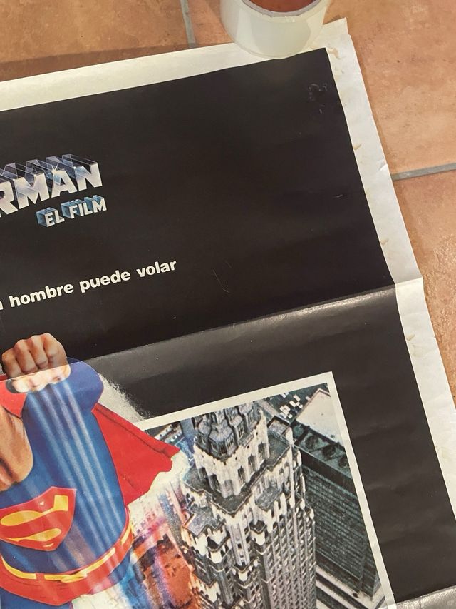Poster original Superman El Film (1978)