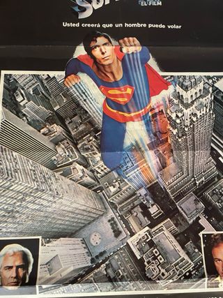 Poster original Superman El Film (1978)