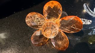 Fiore in vetro decorativo uno 15 euro due 25 euro