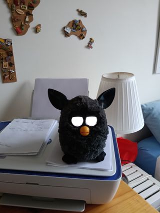 Furby Muñeco Interactivo Gris oscuro