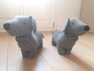 Tope de puerta perro dachshund