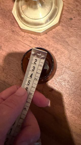 Jarra y vasos vintage ámbar