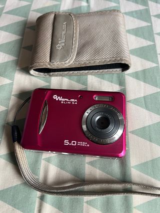 Cámara Werlisa Slim 54 Rosa 5.0 MP