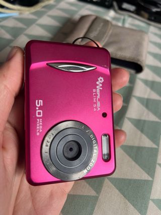 Cámara Werlisa Slim 54 Rosa 5.0 MP