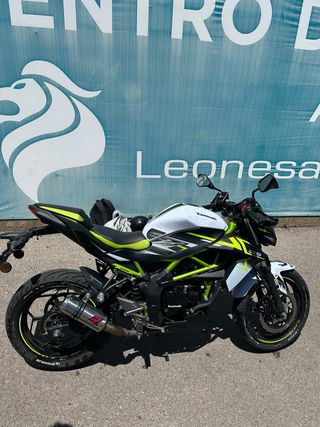 Kawasaki Z125 2022 Blanca y Verde