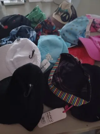 Lote 59 Gorras Mujer Multicolor