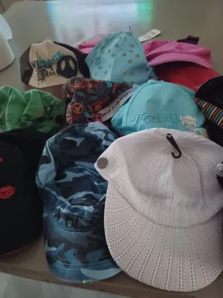 Lote 59 Gorras Mujer Multicolor