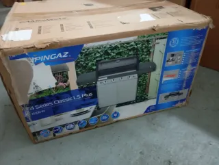 Barbacoa Campingaz Negra y Plateada